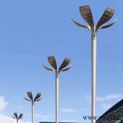 定制加工中华灯 8~15米组合灯 八叉九火LED玉兰灯 广场景观道路灯 专业厂家 品质可靠图6