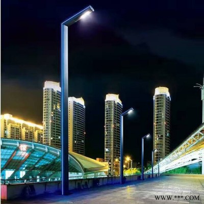 户外工程led市电太阳能路灯A字臂太阳能路灯杆室外太阳能灯道路灯 庭院灯