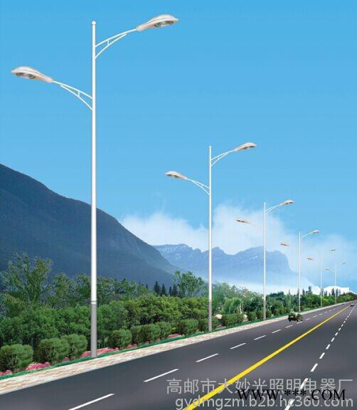大妙光M-145道路照明灯 路灯灯杆双臂6-12米 光源钠灯金卤灯LED 道路灯 街灯 高杆路灯杆图5