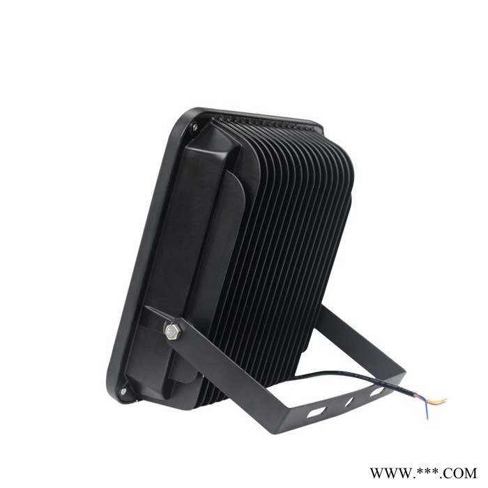 忠山照明 led投光灯100W足瓦 高流明 强散热 LED户外照明灯具 IP65 防水防雷防尘 投射灯图3
