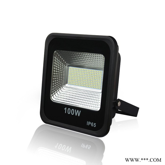 忠山照明 led投光灯100W足瓦 高流明 强散热 LED户外照明灯具 IP65 防水防雷防尘 投射灯图4