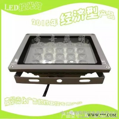 亮化工程LED投光灯 聚光投光灯20W