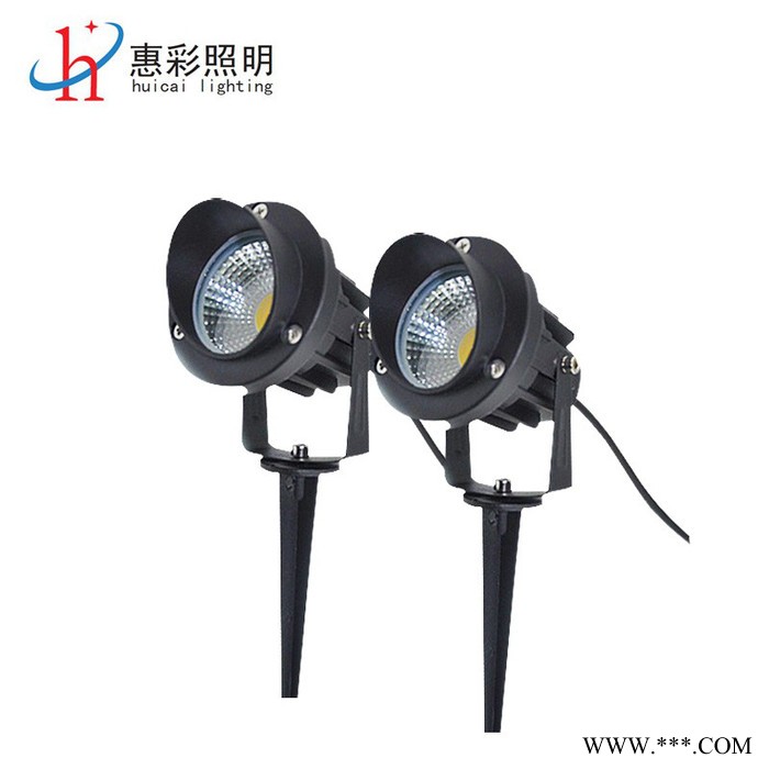 惠彩照明 ** 3W 5W COB插地灯 3WOCB高亮投光灯 COB外贸地插灯 LED插地灯图4