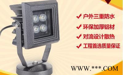直销4*3W5*3W9*3W12*3W方形户外LED投光灯泛图1