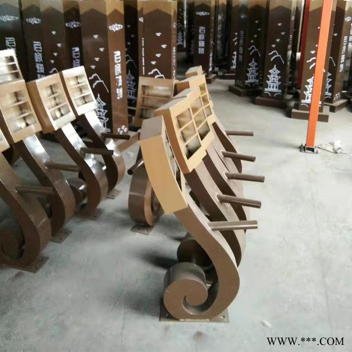 异形灯 景观灯异形灯LED户外灯道路灯单臂仿古路灯，异形路灯杆图3