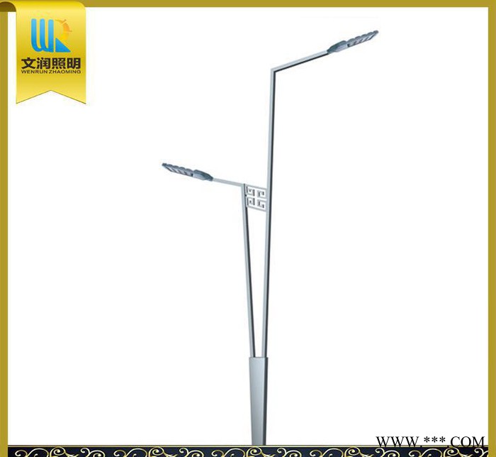 定制 双臂道路灯 高低臂双臂LED道路灯 城市主干道路照明路图2