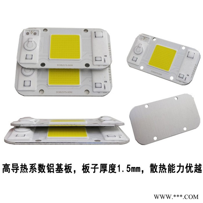 220V集成cob灯珠 ac免驱动线性led光源 20W30W50W投光灯专用芯片图3