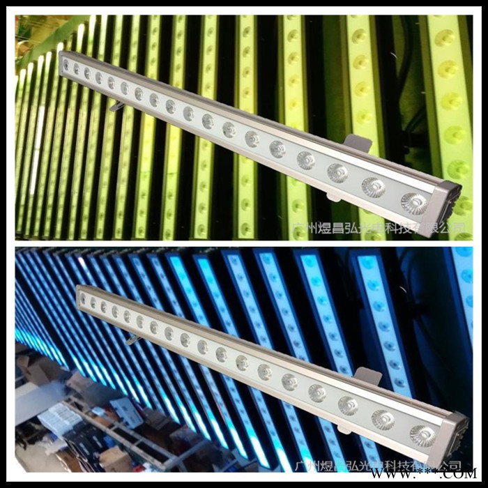 煜昌弘YCH-01809投光灯 led效果灯 9颗洗墙灯 18颗跑马灯 亮化灯光 24颗 36颗全彩染色帕灯