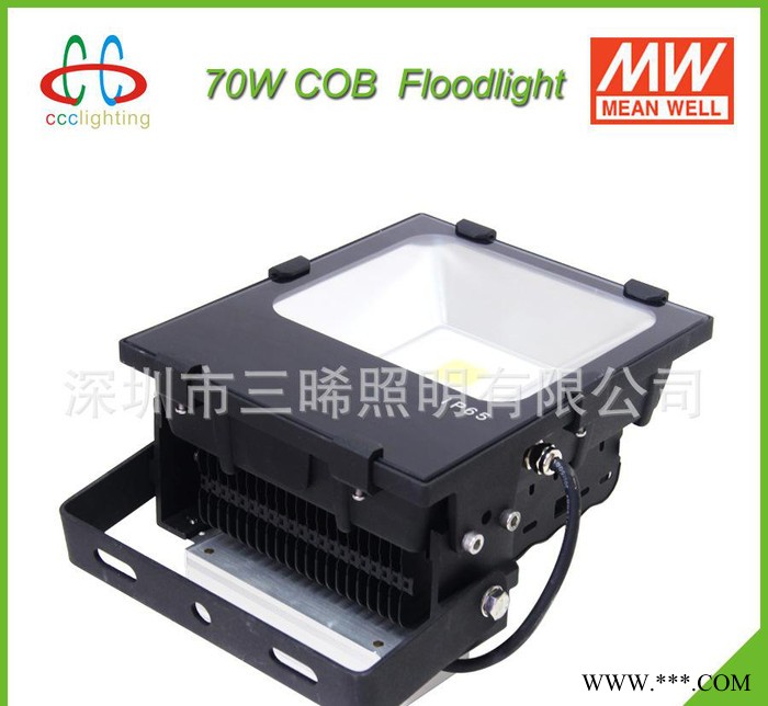 大功率LED泛光灯 70W UL认证 LED投光灯 广场灯户外灯 防水 IP65图3