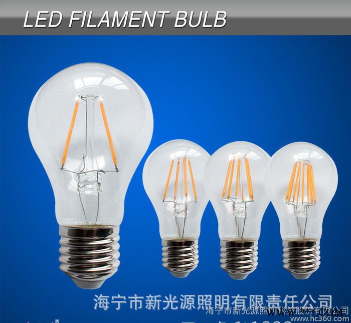 LED爱迪生钨丝灯 A19 8W（取代白炽灯、钨丝灯）图2