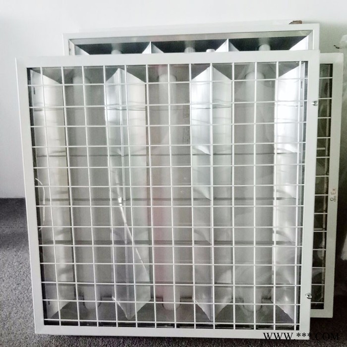 LED防爆格栅荧光灯600*600嵌入式吸顶式三管荧光灯格栅灯图3