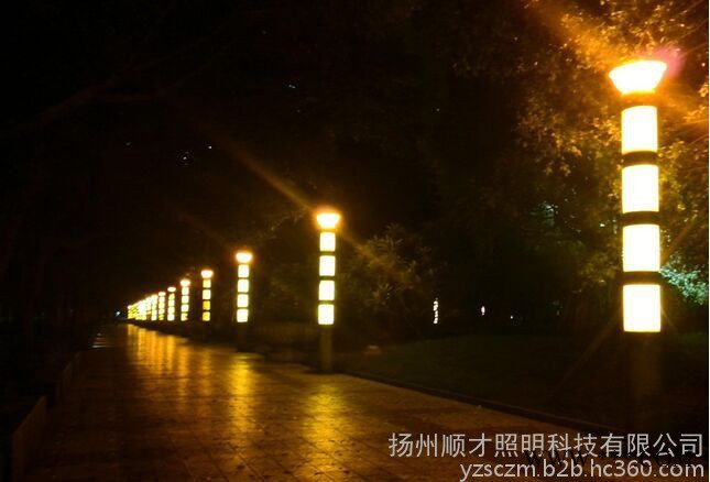 顺才照明特色LED景观灯 方形景观灯柱 新款景观灯 非标定制异形路灯景观灯异形庭院灯特色景观路灯各种造型灯 质量保证图5