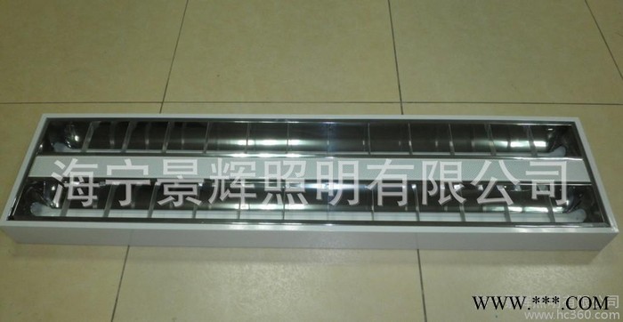 T8明装豪华版格栅灯盘 2*40W   1套起订图2