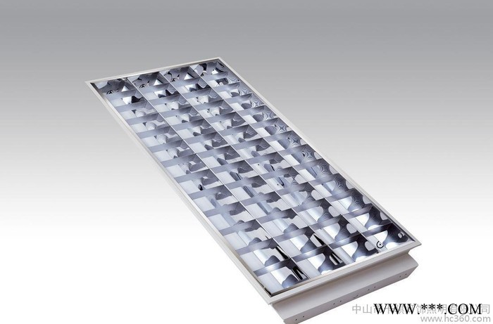 格栅灯LED1200*600*40MM工程灯吸顶吊线格栅灯盘卡骐灯饰照明中山古镇**图2