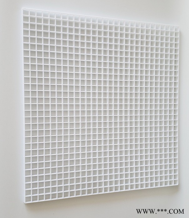 white plastic eggcrate grille，教室灯防眩塑料格栅灯罩，白色小格子14MM学校照明护眼灯网格图6