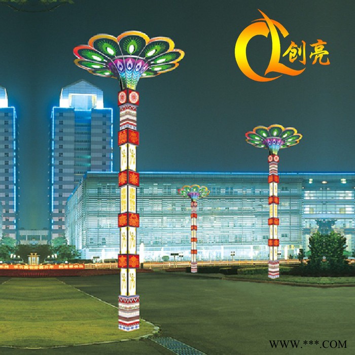 创亮户外照明CL-1512 LED景观灯 亚克力灯柱 方形景观灯 防水景观灯 公园 小区 景点 园林 商业街照明图5