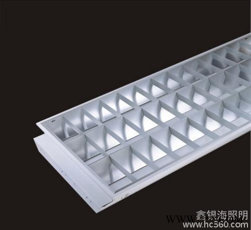 供应兴华3*40wT8嵌入式格栅灯盘图3