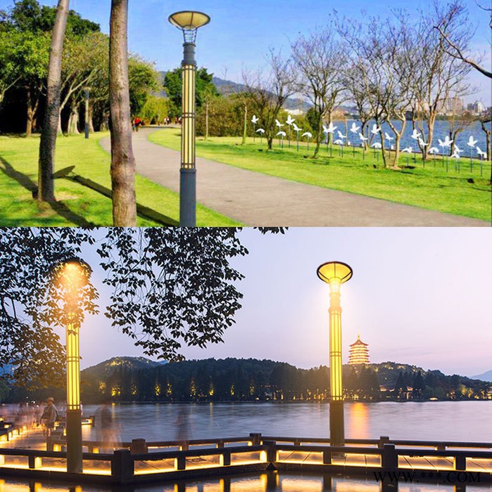 3米led景观灯柱 园林广场公园小区景观灯图2