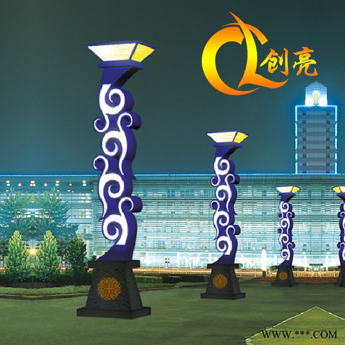 创亮户外照明CL-1233 厂家供应 特殊色led景观灯 庭院灯 景观灯柱 方形景观灯 设计生产直销图2