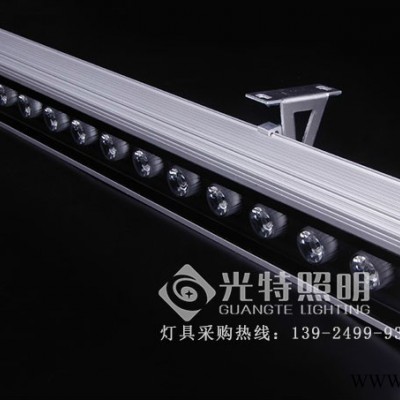 LED洗墙灯厂家LED外控洗墙灯LED大功率投光灯LED线条灯批发LED护栏管厂家光特灯饰