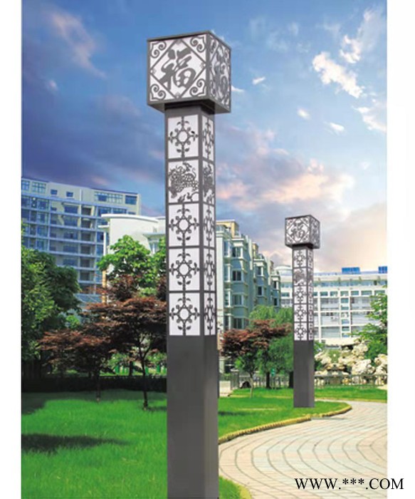 城市景观灯  方形景观灯厂家  供应宏野   中式景观灯   LED景观灯 景观灯厂家图5