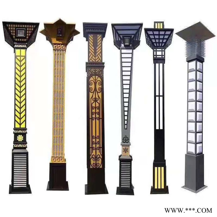 大照 广场景观灯 LED景观灯 小区路灯 方灯 庭院灯生产厂家图8