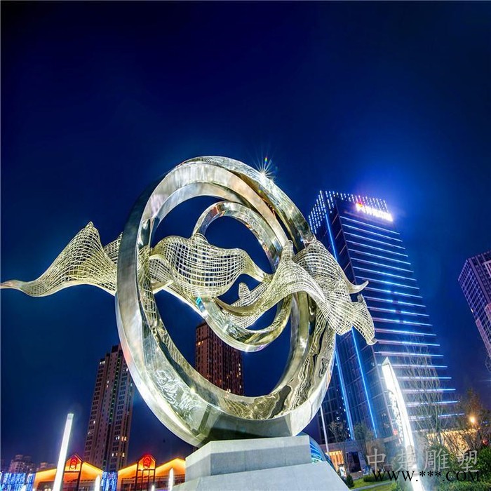 景观灯光雕塑 不锈钢灯光雕塑艺术造型设计图7