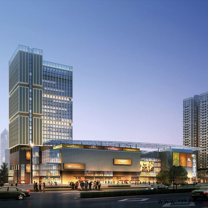 渭南楼体亮化公司，和和建设，致力于楼宇夜景灯光、城市夜景灯光和园林景观灯光的设计与工程施工等服务图3