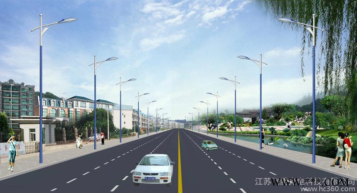 供应道路灯路灯厂家、太阳能路灯、LED路灯图2