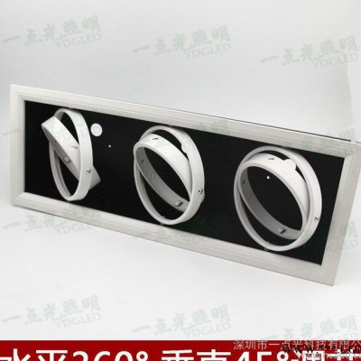双头格栅灯斗胆灯OSRAMDC12V低压AR111 12W格