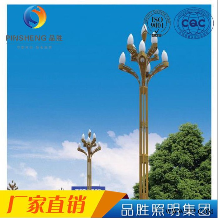 品胜路灯杆 组合灯中华灯广场商场园林景观玉兰灯 室外景观灯具LED路灯图4