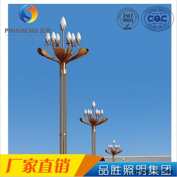 品胜路灯杆 组合灯中华灯广场商场园林景观玉兰灯 室外景观灯具LED路灯图3