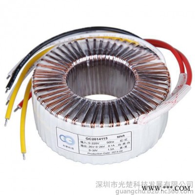 深圳**纯铜环形变压器50WLED灯 景观灯 水底灯 地埋灯 户外灯均可使用