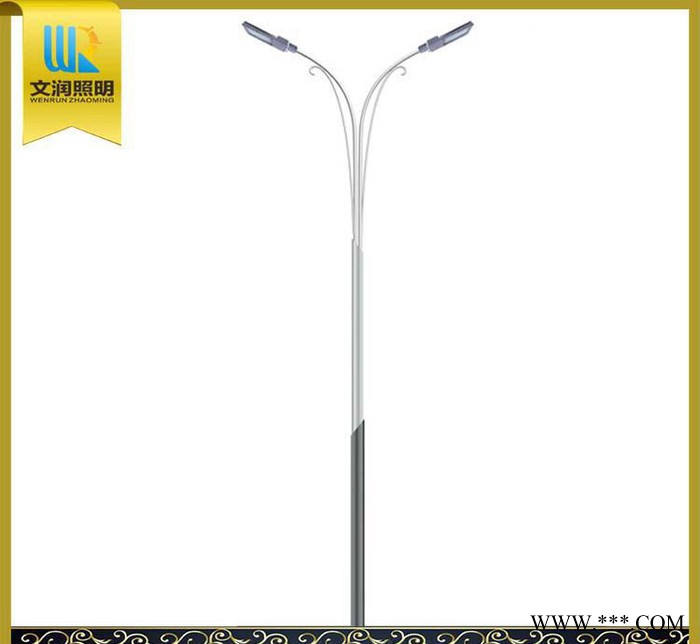 定制 LED双臂路灯 双挑LED道路灯 双臂市电路灯 Q23图3