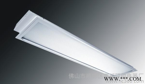 富邦　T8棱晶胶片嵌入式格栅灯盘　2*40W图2