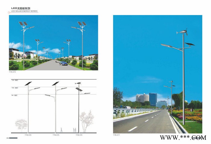 30W市电led路灯_市电庭院led路灯_蓝色市电led道路灯图2