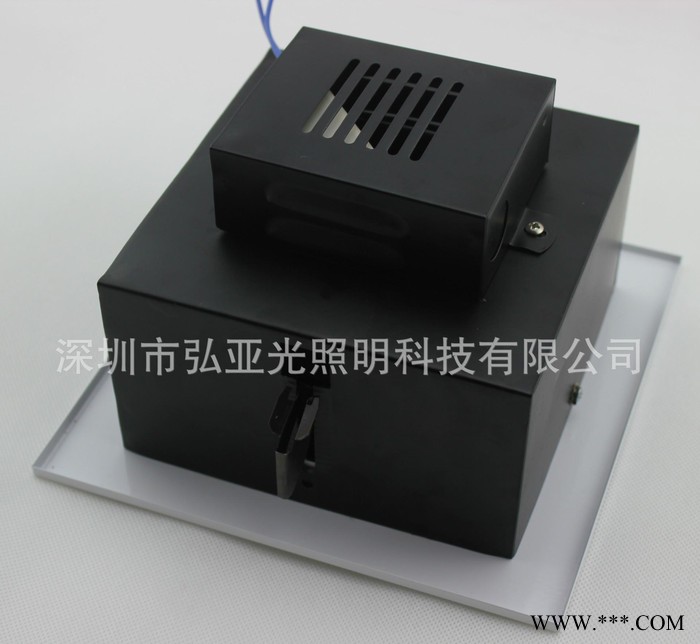 直销 12W单头斗胆灯led豆胆灯单头双头三头LED格栅灯图2