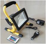 LED RGB充电投光灯图1