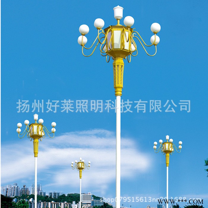 扬州好莱照明 ** 中华灯 玉兰灯 城市街道公园景区路灯 定制道路灯 道路照明灯