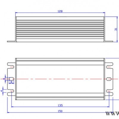 赛明源 HC-361200FP LED工矿灯电源 50W投光灯电源LED防水恒流驱动电源防水电源36V/1.2A