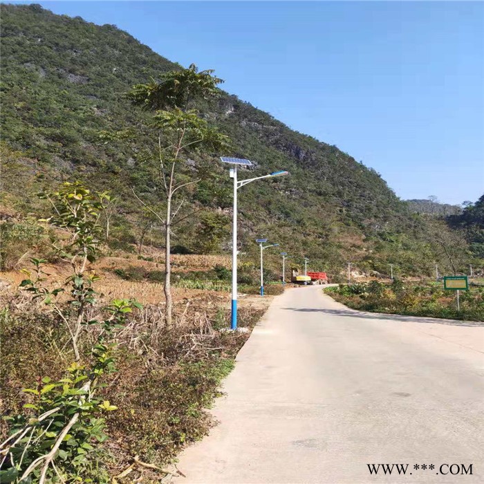 SY 河池凤山道路灯杆**/太阳能照明路灯杆批发图5