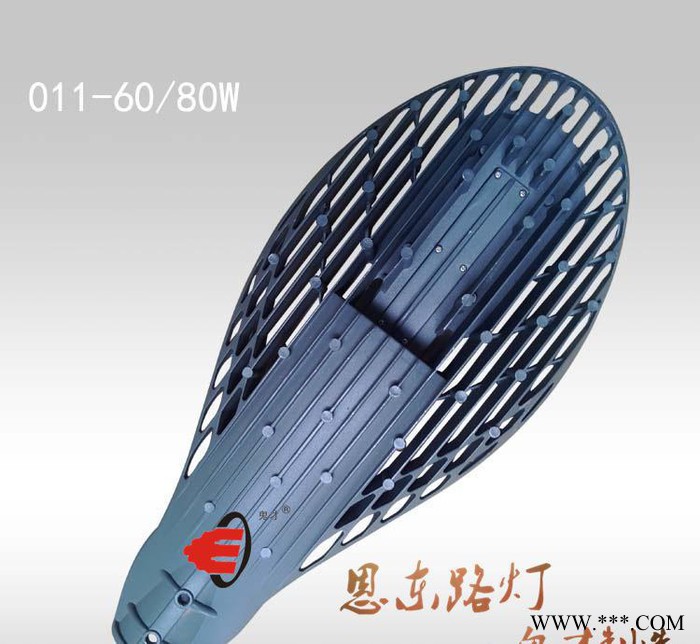 恩东照明 LED路灯 网拍路灯 户外灯道路灯 高杆灯80W图1