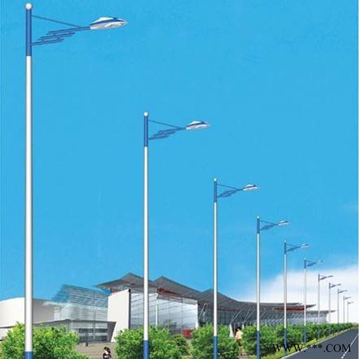 博辉** 新农村太阳能路灯 自弯臂路灯 LED道路灯 户外广场灯批发图3