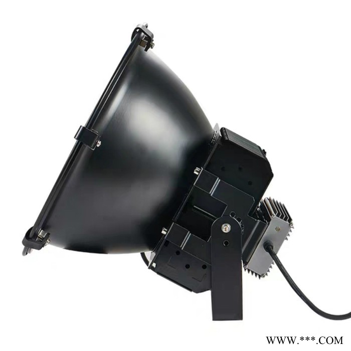 led高棚灯150w200w鳍片工矿灯防水投光灯厂房车间灯仓库灯展览馆吊灯体育馆照明灯图4