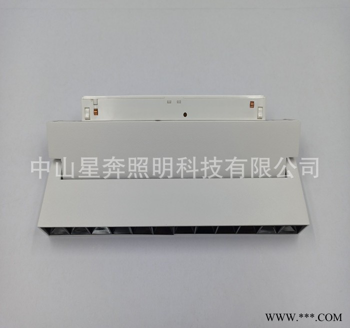 无主灯照明20磁吸折叠格栅灯磁吸轨道灯定制白色磁吸灯12W18W