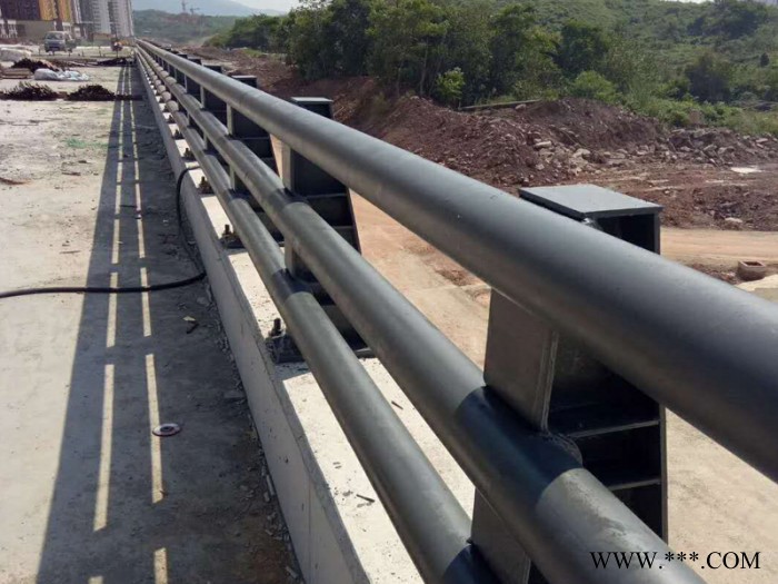 桥梁护栏 河道防撞护栏立柱 道路护栏 天桥护栏 景观灯光护栏不锈钢栏杆定制 桥梁防撞护栏 景观护栏 炎煌护栏图5
