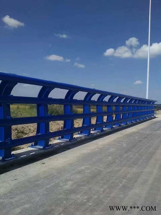 桥梁护栏 河道防撞护栏立柱 道路护栏 天桥护栏 景观灯光护栏不锈钢栏杆定制 桥梁防撞护栏 景观护栏 炎煌护栏图7