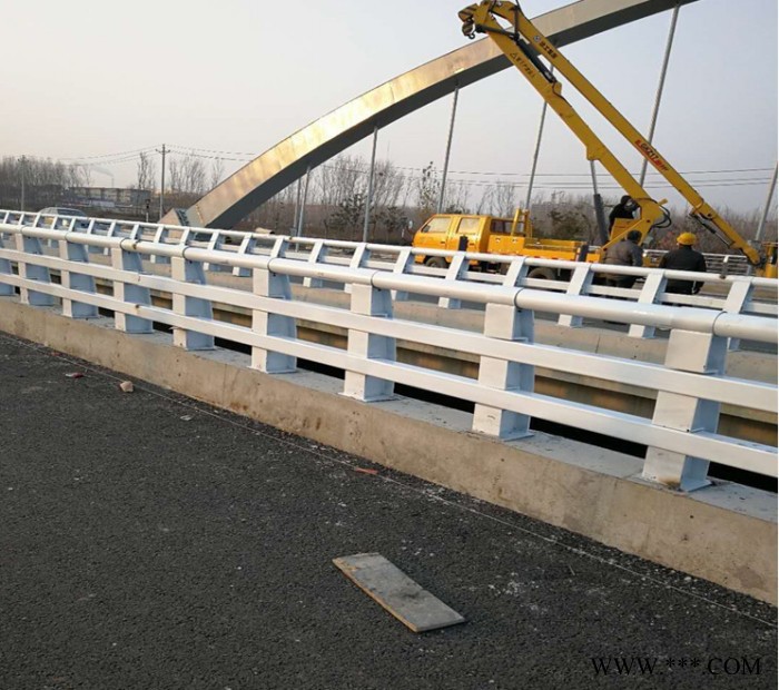 桥梁护栏 河道防撞护栏立柱 道路护栏 天桥护栏 景观灯光护栏不锈钢栏杆定制 桥梁防撞护栏 景观护栏 炎煌护栏图4