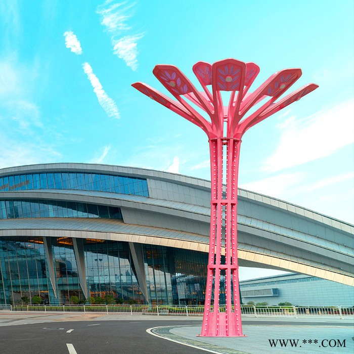 加工定制led格桑花大型景观灯 市政工程亮化 格桑花景观灯图5