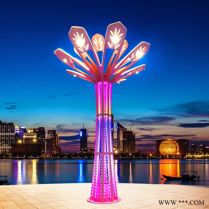 加工定制led格桑花大型景观灯 市政工程亮化 格桑花景观灯图2